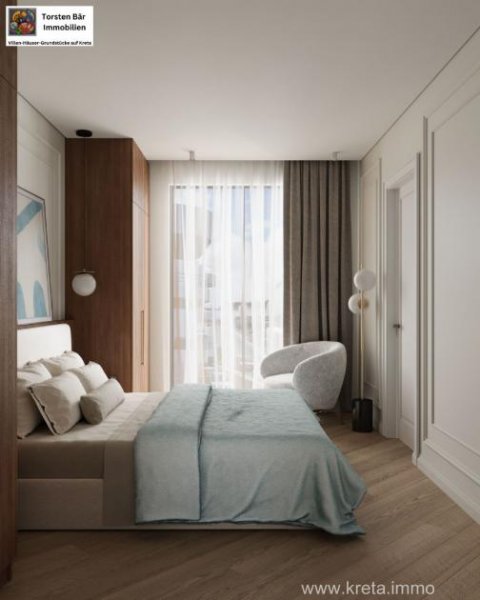 Agios Nikolaos Kreta, Agios Nikolaos: projektierts Luxusapartment 84m² Wohnfläche Wohnung kaufen